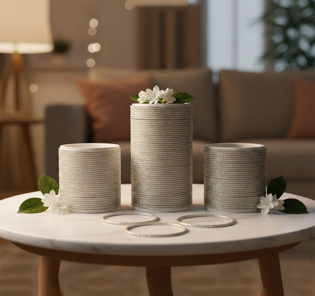 Lifeok Elegant Curly Style Cut Bangle Image