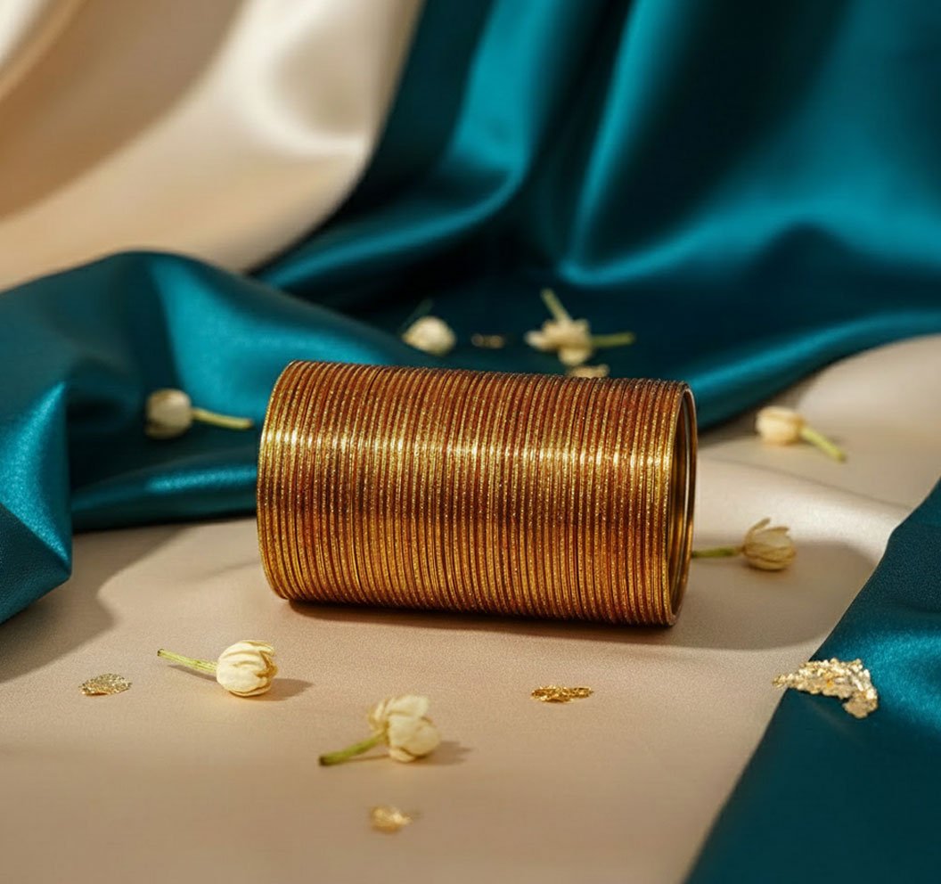 Turkey Side Cutting Colourful Shiney Bangle Image