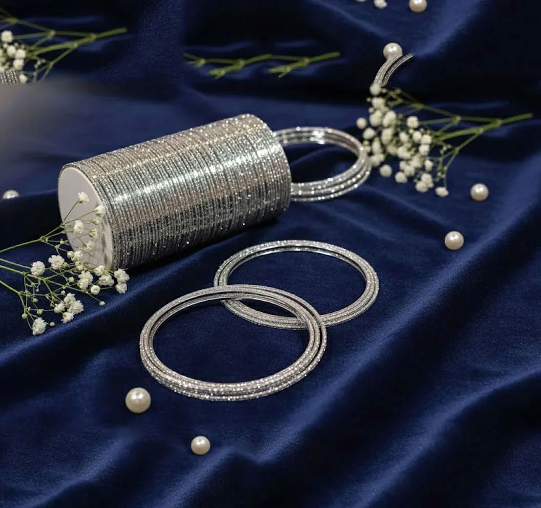 KGF Elegant Curly Style Cut Bangle Image